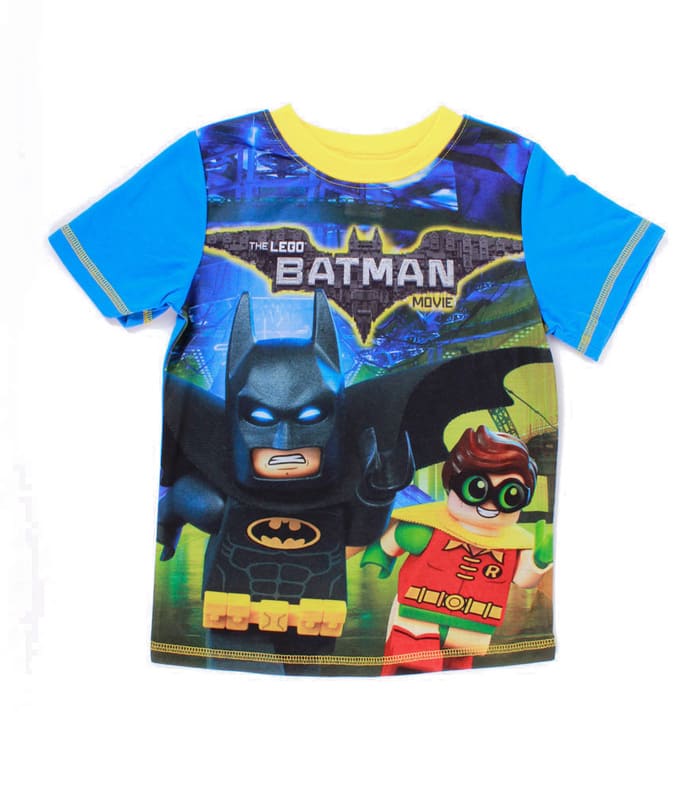 Pijama Lego Para Niño De Batman Y Robin Movie Con Short