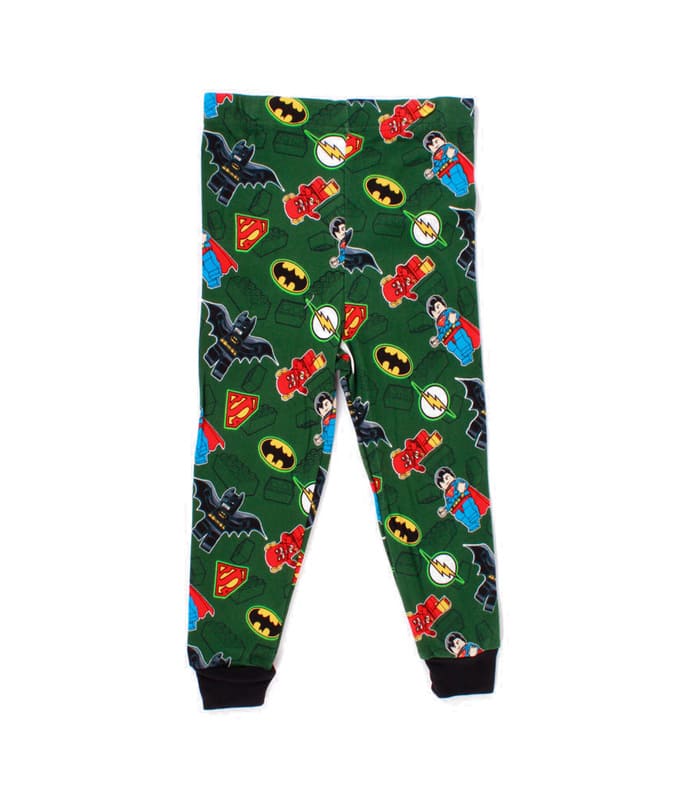 Pijama Lego Para Niño Batman Heroes Bad Guys Verde