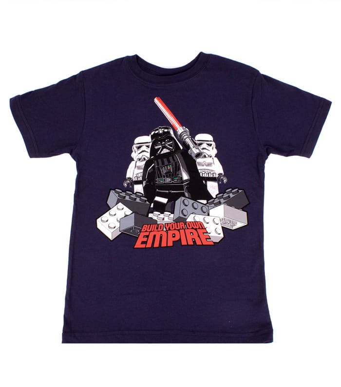Playera Para Niño Lego Estampado Star Wars Team Darth Vader