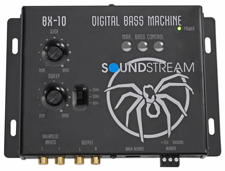 thumbnail image 2 of Soundstream BX-10MX Digital Bass Knob – Mexico Edition, BX10, Amplifier Remote Bass Booster/Crossover, UPC 0709483017023 2 of 5