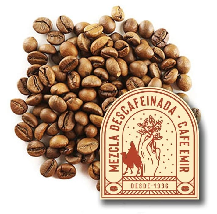 Café Emir Descafeinado Presentacion 1 kg Molido