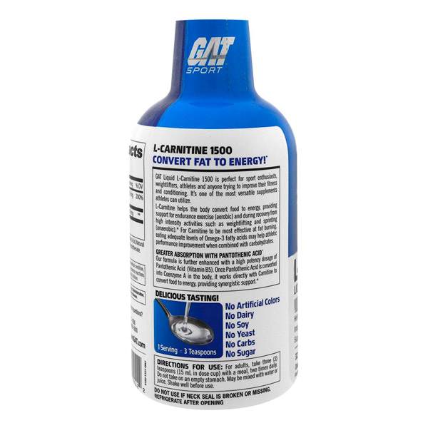 Essentials Liquid L-Carnitine Blue Raspberry 473 ml (30 srvs)
