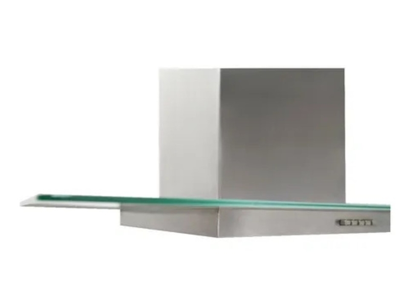 Campana Cocina Isla IHD Isola Miami 60 Cm Acero Inox Y Cristal Plano
