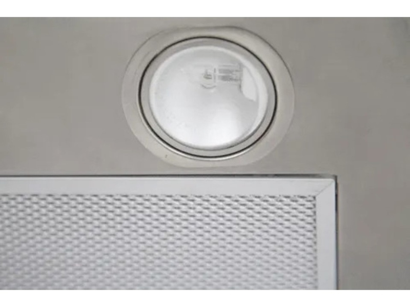 Campana Cocina Isla IHD Isola Miami 60 Cm Acero Inox Y Cristal Plano