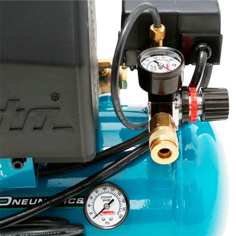 Compresora Eléctrica Makita MAC700 9.8L De 2.0 Hp 110V 130 PSI