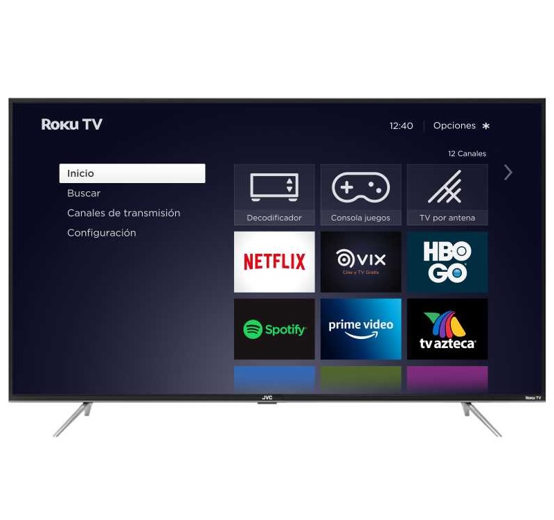 TV JVC 50 PULGADAS SMART TV LED 4K ROKU TV SI50UR