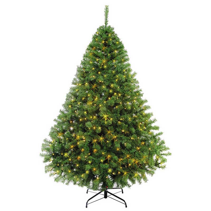 Arbol Navideño Verde Con Luces Toronto Kyuden Home 220 Cm