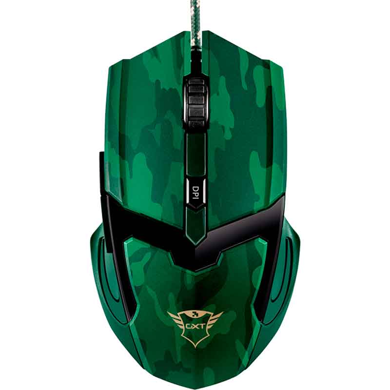 Mouse Gamer TRUST GXT 101C GAV 4800DPI 6 Botones