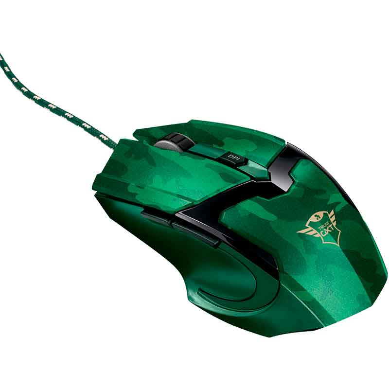 Mouse Gamer TRUST GXT 101C GAV 4800DPI 6 Botones