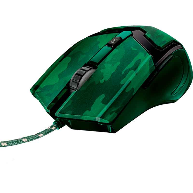 Mouse Gamer TRUST GXT 101C GAV 4800DPI 6 Botones