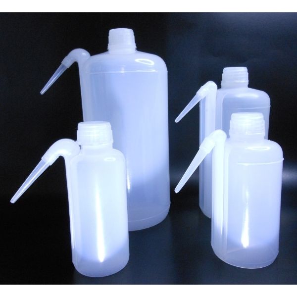 Piceta integral 4 piezas (125ml 250ml 500ml y 500ml) para laboratorio