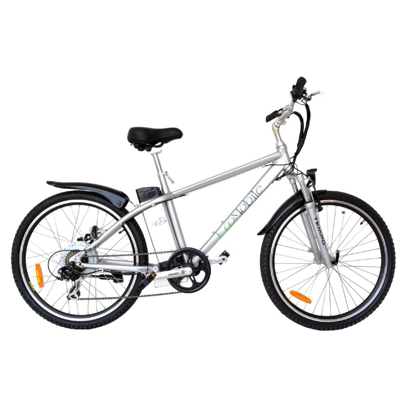 Bicicleta Electrica EcoMobile Power Plus Motor 350w 36v Plata