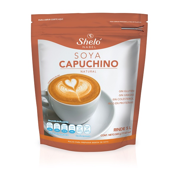 Soya Capuchino Natural Rinde 5 Lt Sheló Nabel