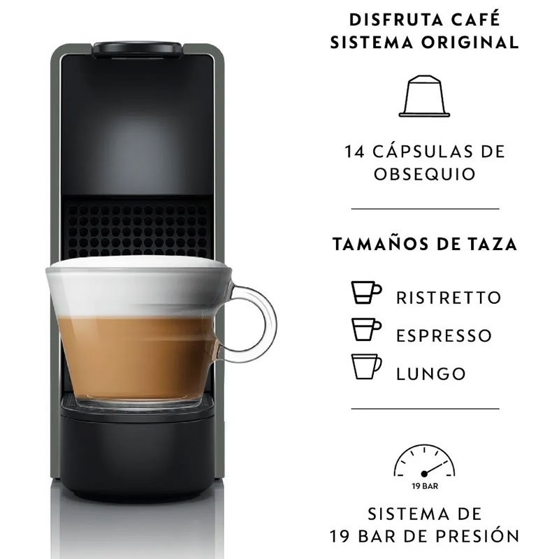 Cafetera Nespresso Cafe Capuchino Incluye 44 Capsulas