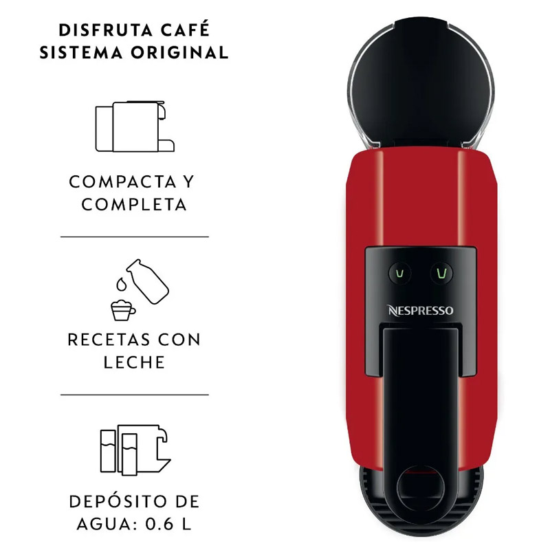 Cafetera Nespresso Cafe Capuchino Incluye 44 Capsulas