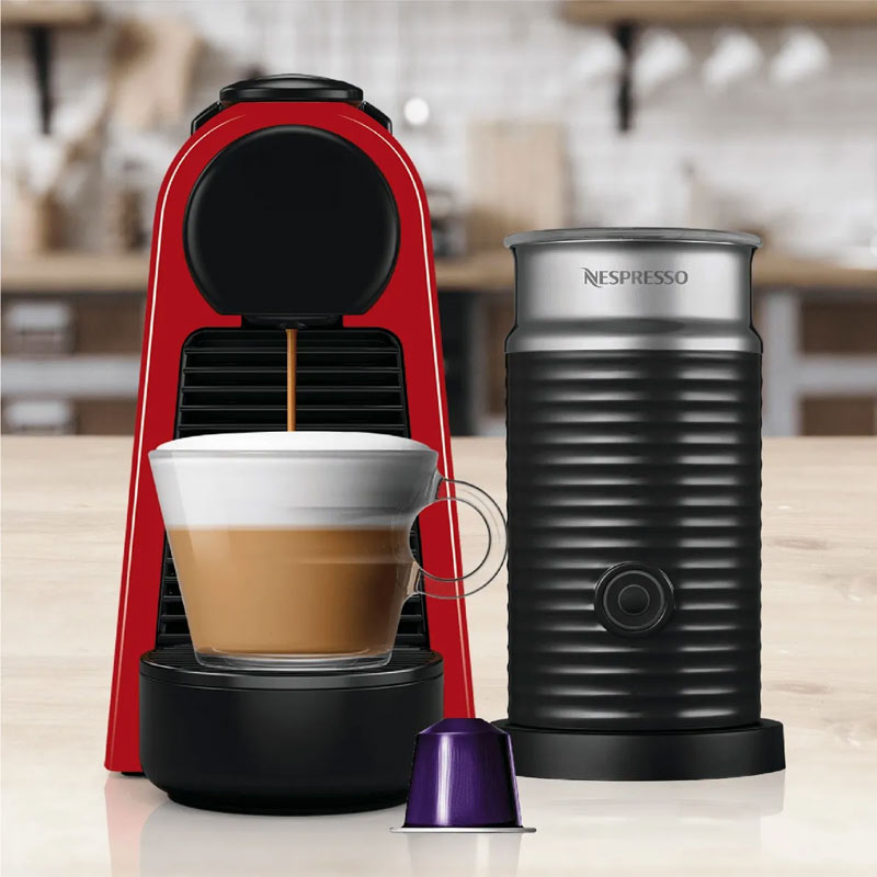 Cafetera Nespresso Cafe Capuchino Incluye 44 Capsulas