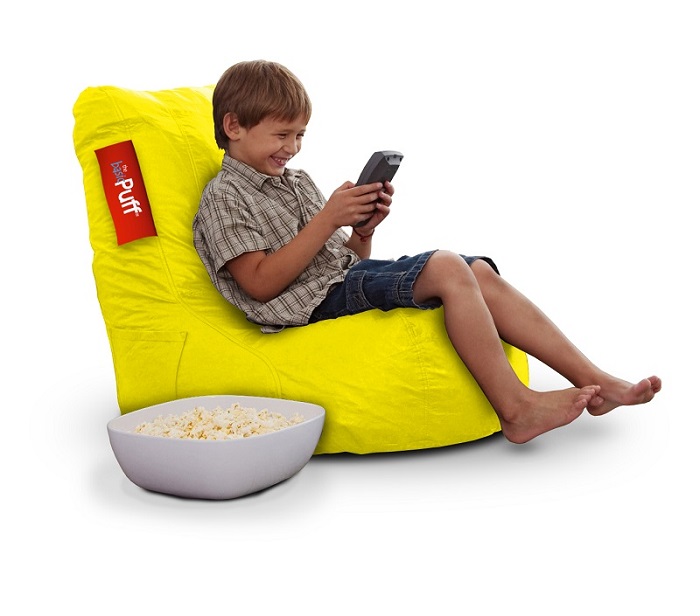 Puff L - Sillon, Puff para Niños Rojo en Forma de L