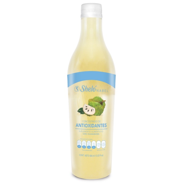 Concentrado de Antioxidantes con Guanabana Suplemento Alimenticio Sheló Nabel