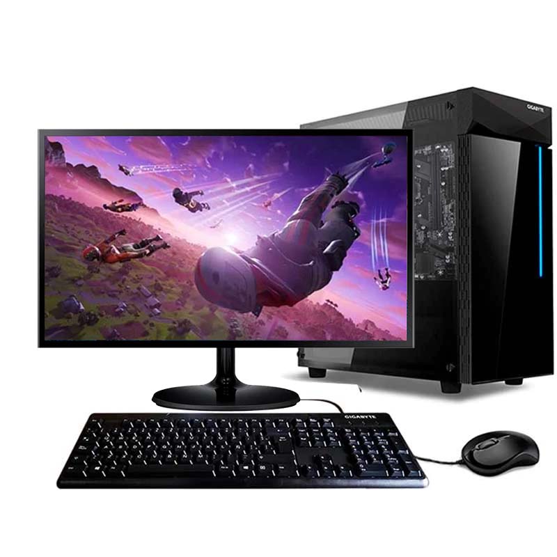 GIGABYTE PC GAMER INTEL CORE I3 8GB DDR4 SSD 240GB MONITOR 24"