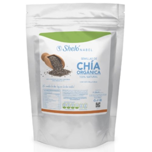 Semillas de Chia Organica 100 % Natural 300g Sheló Nabel