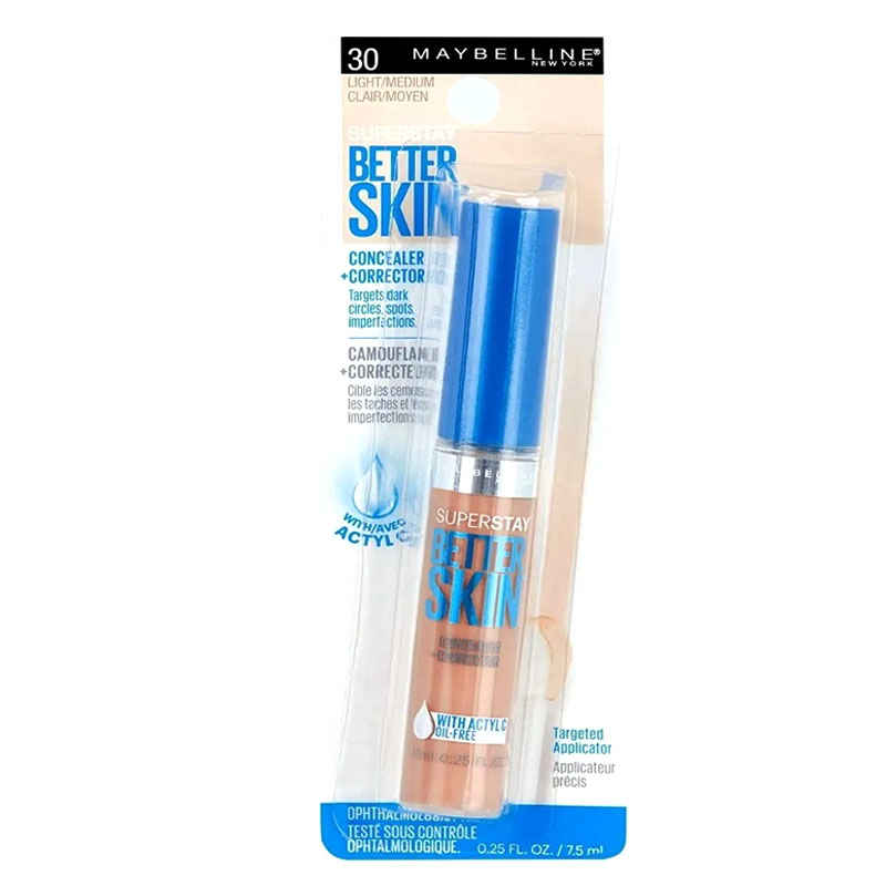 Corrector De Ojeras con Aplicador Better Skin De Maybelline