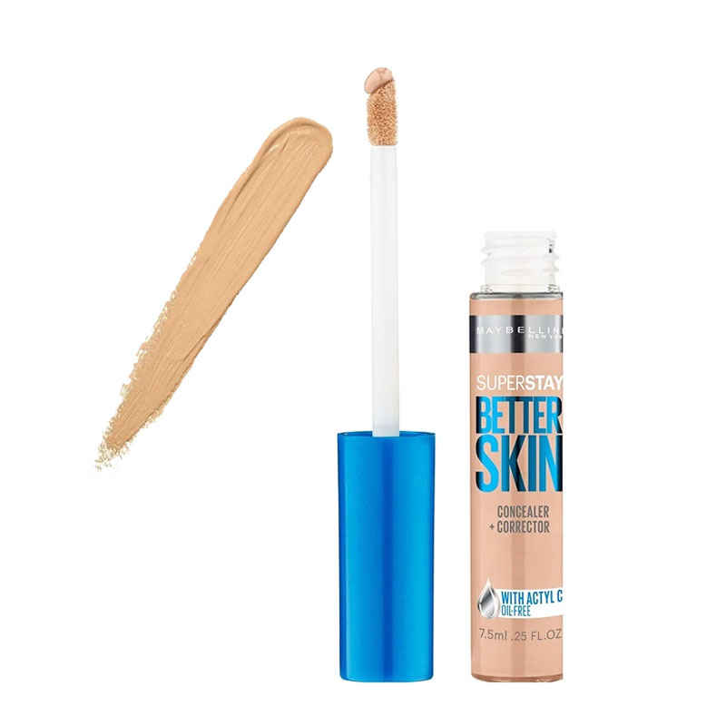 Corrector De Ojeras con Aplicador Better Skin De Maybelline