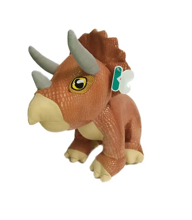 Peluche Dinosaurio Triceratops Textura De Apariencia Real