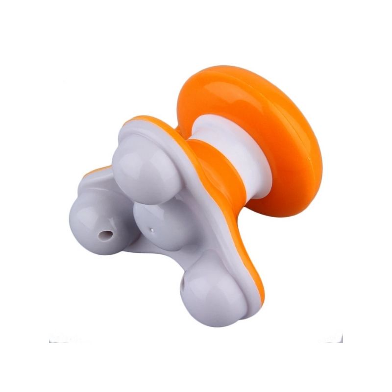 Mini Masajeador Corporal Eléctrico, LBP, Ondas Vibratorio, Baterías, 10cm (4in) -Naranja