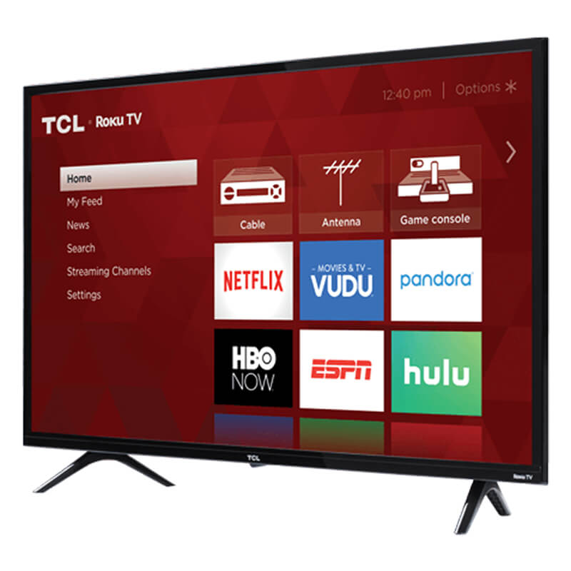 Smart Tv Tcl 40 Pulgadas Pantalla Led Hd Roku Hdmi