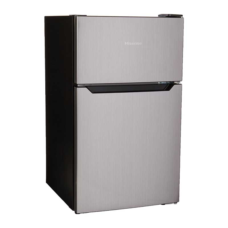 FRIGOBAR HISENSE DE 3.3 PIES 2 PUERTAS RT33D6AAE