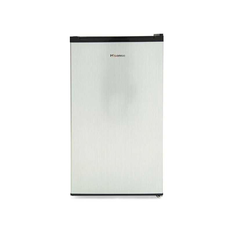 FRIGOBAR HISENSE DE 3.3 PIES PLATA RR333D6ALX