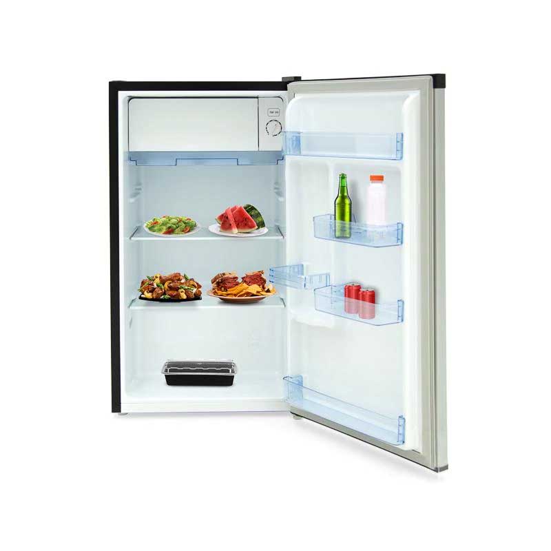 FRIGOBAR HISENSE DE 3.3 PIES PLATA RR333D6ALX