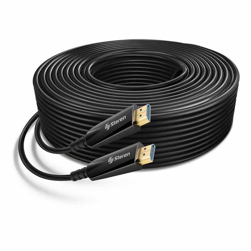 Cable HDMI 4K de fibra óptica, 30 metros
