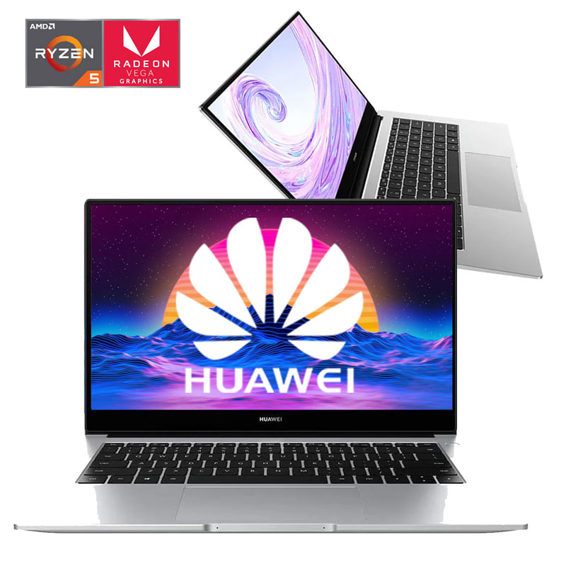 LAPTOP HUAWEI MATEBOOK 14D NBL-WAQ9R 14" RYZEN 5 3500U 512GB SSD 8GB SILVER