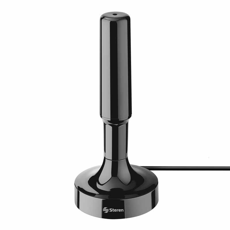 Antena Compacta Uhf Base De Imán Y Booster 20 Db | Ant-9018