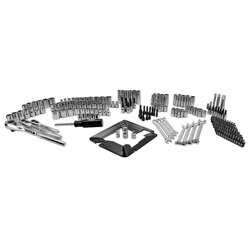 Knova Juego Herramientas Autoclé para Mecánico profesional 320 piezas c/estuche 3 cajones para dados, extensiones, puntas y más