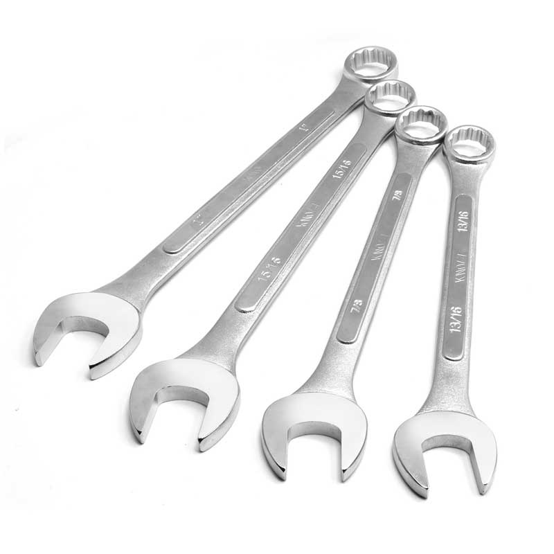 Knova Juego de Llaves combinadas estándar SAE estriadas 13 piezas 1/4" hasta 1" c/estuche organizador de vinil