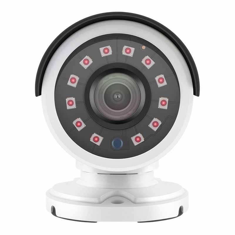 Cámara de seguridad CCTV digital Full HD, tipo mini bala, tetrahíbrida, metálica