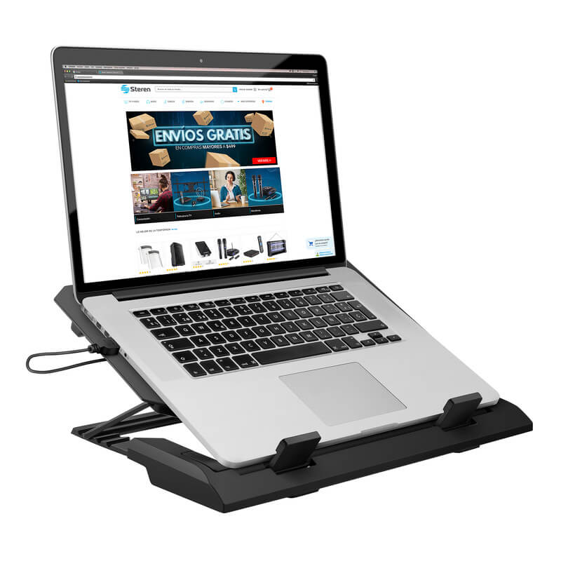 Base De Enfriamiento Para Laptop, Con Ventilación | Com-098 