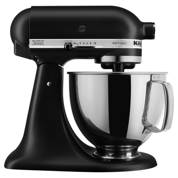 Batidora Mesa Negro KitchenAid KSM150PSBM 36 Cm.