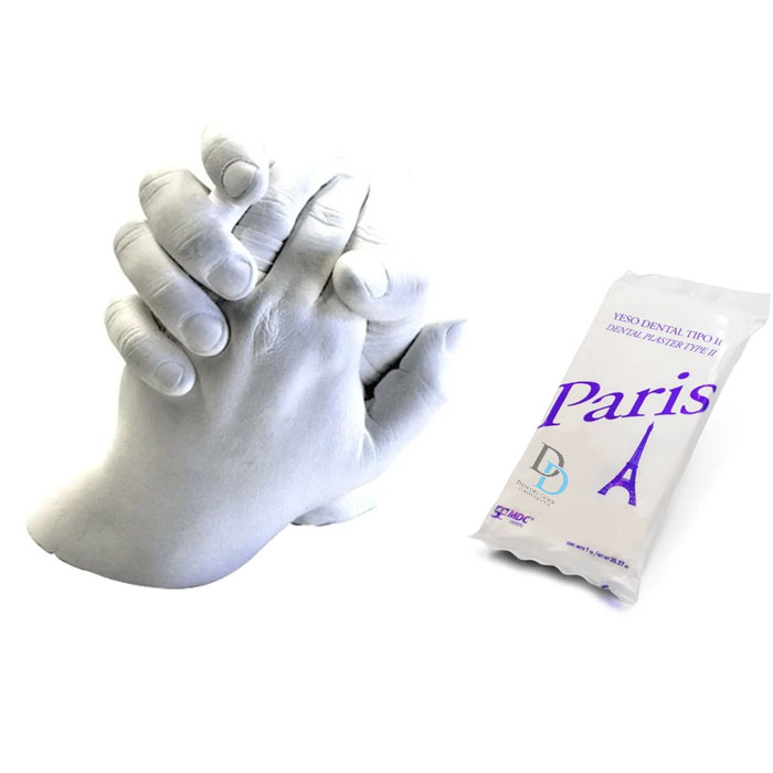 1 Kilo Yeso Piedra Blanco Para Figuras Body Casting MDC