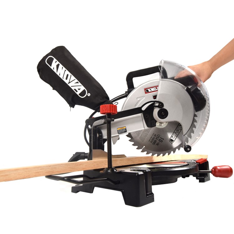 Sierra de Inglete Angular disco de 10" Knova con guía láser.