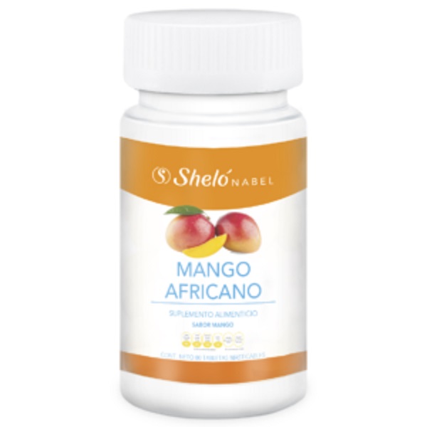 Tabletas Masticables Mango Africano Suplemento alimenticio Sheló Nabel