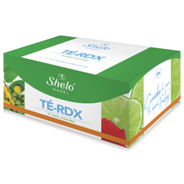 Té-RDX  Té Herbal Equilibrado 20 sobres de 1.5g Shelo Nabel