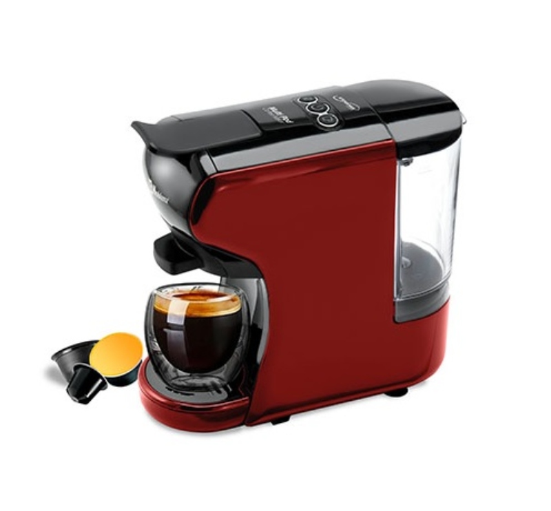 Cafetera Koblenz CKM-1000 CAP Compatible con Nespresso Dolce Gusto Roja ALB*2