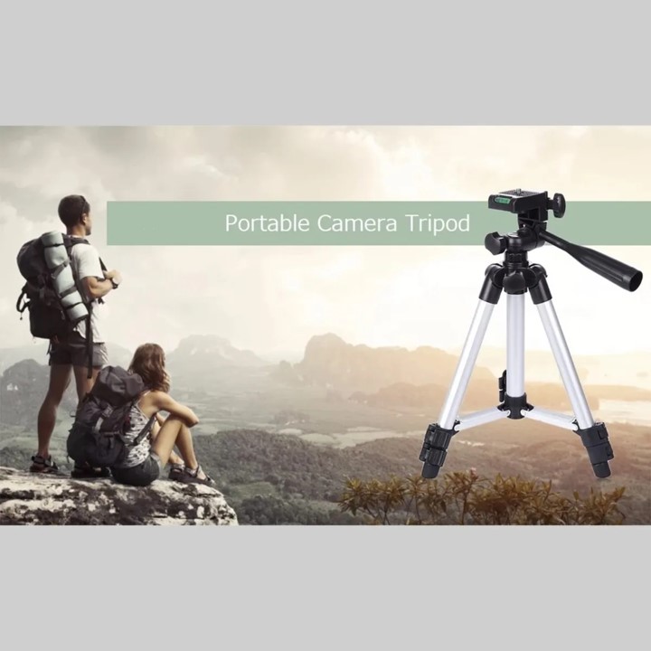 Tripie 1.30m Con Soporte Celular Camara Base Universal Video