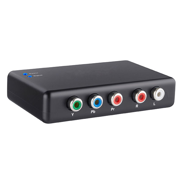 Convertidor de video componente a HDMI, con Upscaling /208-154 /