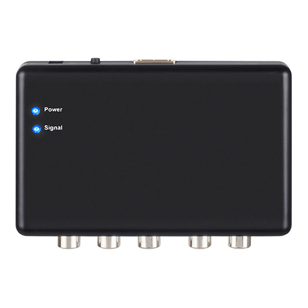 Convertidor de video componente a HDMI, con Upscaling /208-154 /