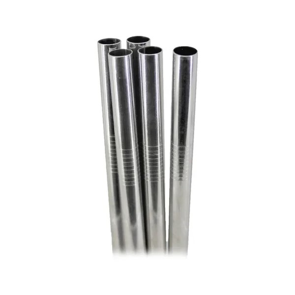 Popote Metal Acero Inoxidable Pajilla Ecologico 12mm