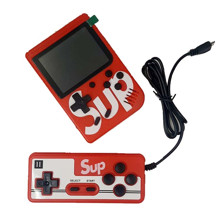 Mini Consola Retro Portátil Sup 500 Juegos Nintendo+control Rojo